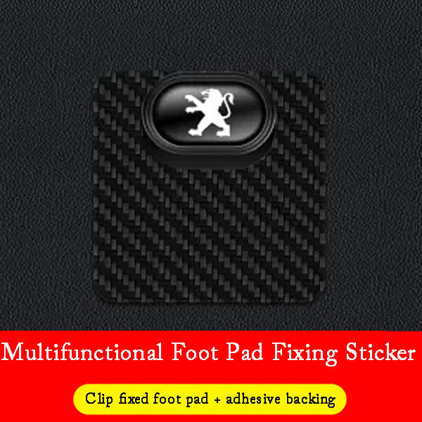 🎉HOT SALE 🎉Multifunctional Carbon Fiber Car Mat Fixing Buckle✨8 Pcs✨