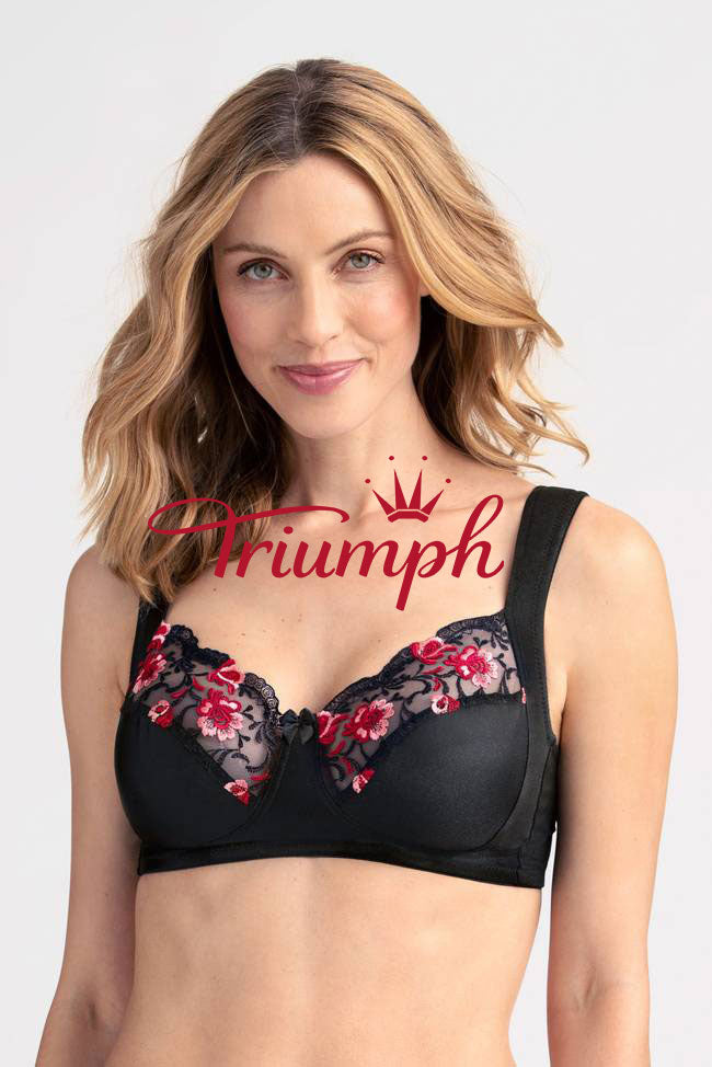 TRIUMPH - 3 VNT. (65A-120H) 💝 SIUVINĖTI BALTI DRABUŽIAI ✨-LT
