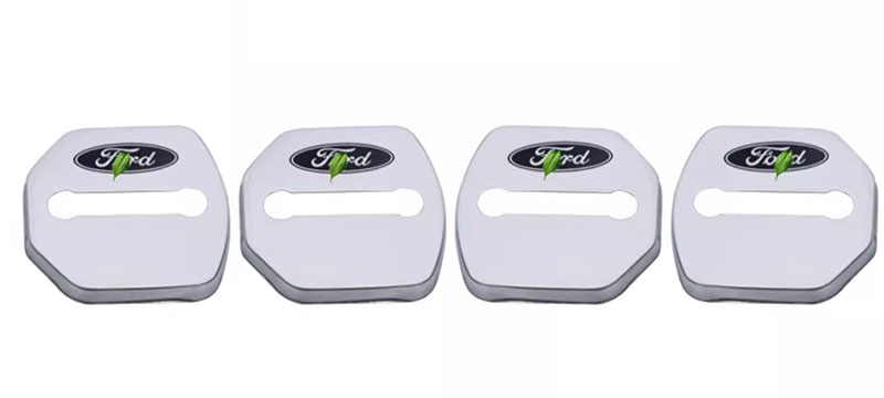 Karštas išpardavimas ✨50% nuolaida ✨Nerūdijančio plieno antikorozinis automobilio durelių spynos apsauginis dangtelis 🔥4 vnt. 🔥-LT