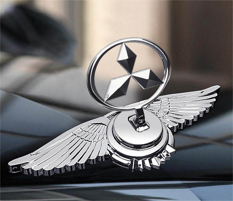 Logotip pokrova motorja za dekoracijo avtomobila-SI