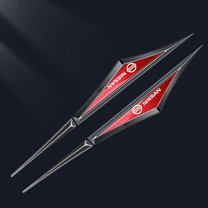 Kreativne pocinkane kovinske nalepke za avto ✨2 kosa✨-SI