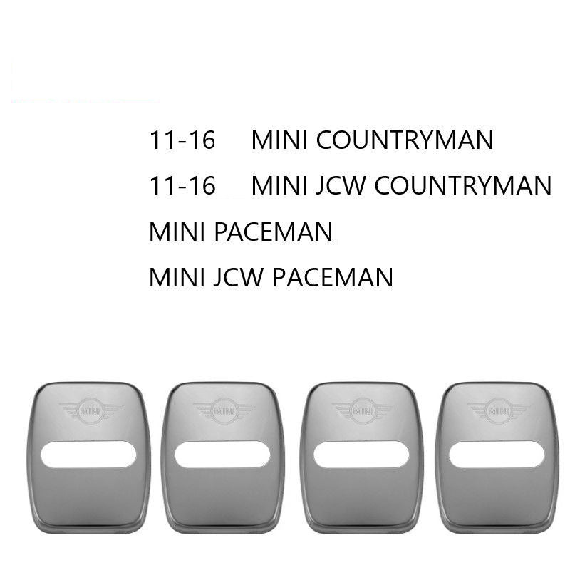 Karštas išpardavimas ✨50% nuolaida ✨Nerūdijančio plieno antikorozinis automobilio durelių spynos apsauginis dangtelis 🔥4 vnt. 🔥-LT