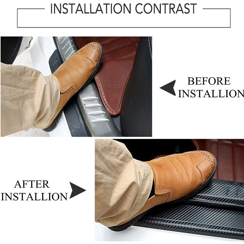 🚗Nalepke za pragove iz ogljikovih vlaken-SI