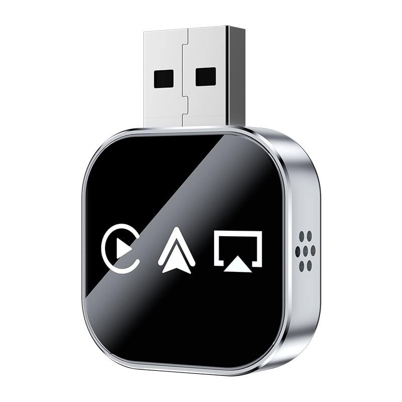 📶 Nadgradnja 2026 3 v 1 Screen Mirror iOS telefon, žično-brezžični Carplay adapter-SI