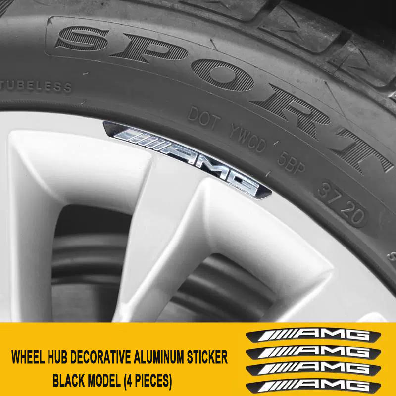 Karštas išpardavimas ✨50% nuolaida ✨3D metalinio ratlankio lipdukas su asmenybe (4 vnt.)-LT