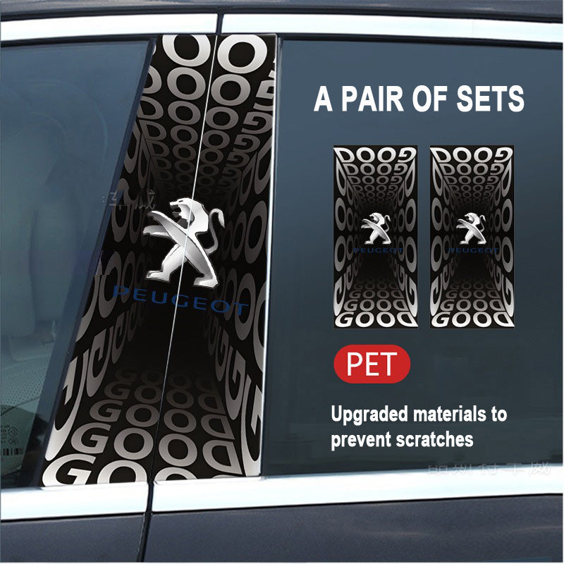 🔥Razprodaja🔥2025 Avtomobilska kreativna HD zaščitna folija za modifikacijo B-stebrička (2 kosa)-SI