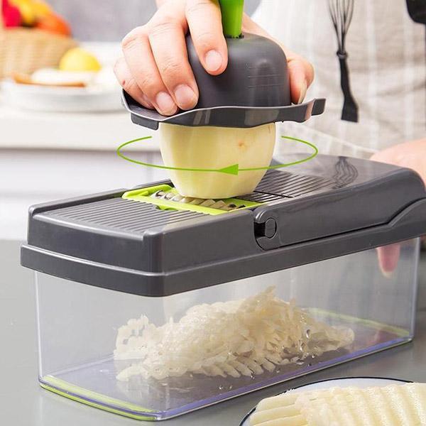 🎊 16-delni komplet 🎊 Večnamenski rezalnik sadja in zelenjave-SI