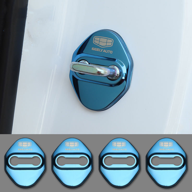 Karštas išpardavimas ✨50% nuolaida ✨Nerūdijančio plieno antikorozinis automobilio durelių spynos apsauginis dangtelis 🔥4 vnt. 🔥-LT