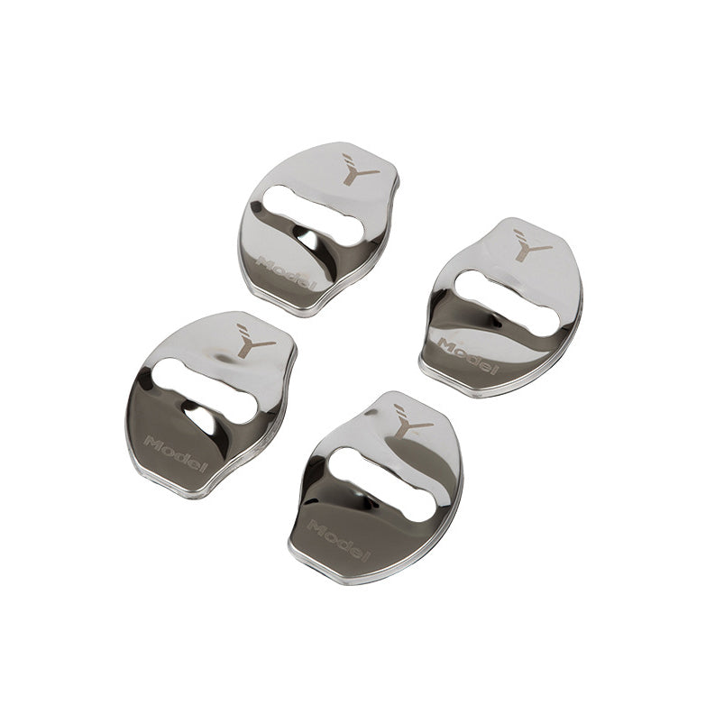 Karštas išpardavimas ✨50% nuolaida ✨Nerūdijančio plieno antikorozinis automobilio durelių spynos apsauginis dangtelis 🔥4 vnt. 🔥-LT