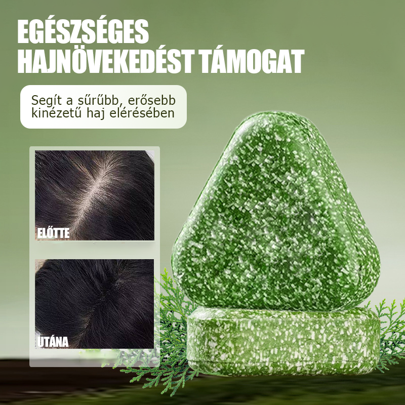 🌿 Naravni trd šampon za krepitev las 🌱🥰--SI