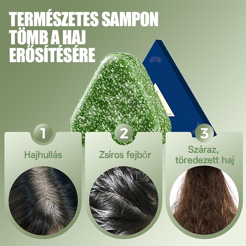 🌿 Naravni trd šampon za krepitev las 🌱🥰--SI