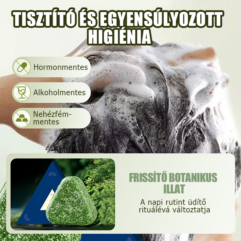 🌿 Naravni trd šampon za krepitev las 🌱🥰--SI