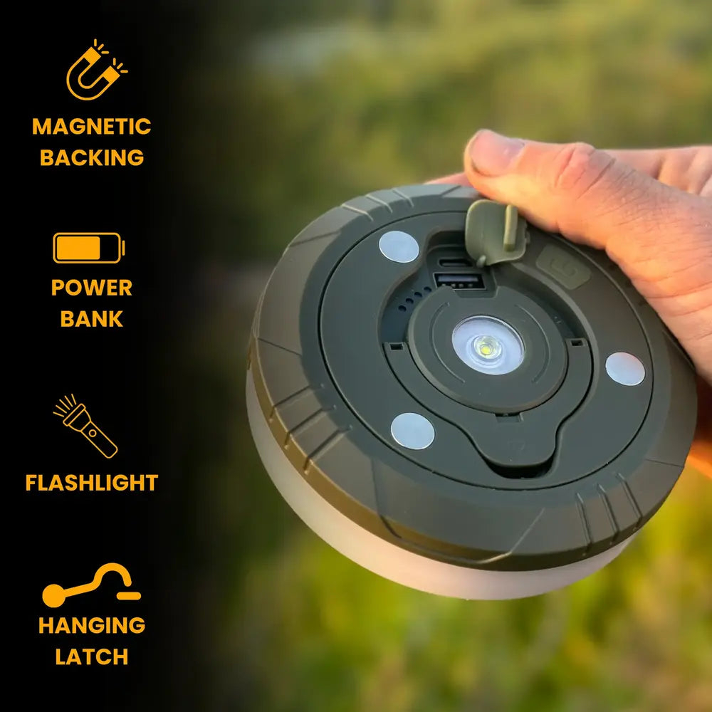 "Camp Lamp™"💡 10 μέτρα γιρλάντας με συρόμενο φωτιστικό 🔋 8 ώρες λειτουργίας με μπαταρία 🌈 Διάφορες ρυθμίσεις χρώματος ⚙️ Πατώντας για αρκετά δευτερόλεπτα - LT 