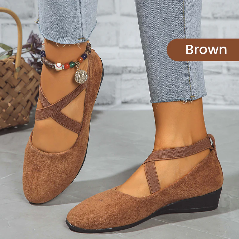 🌹-49% popust!! Elegantni, enobarvni, fleksibilni čevlji z nizko peto🩰-SI