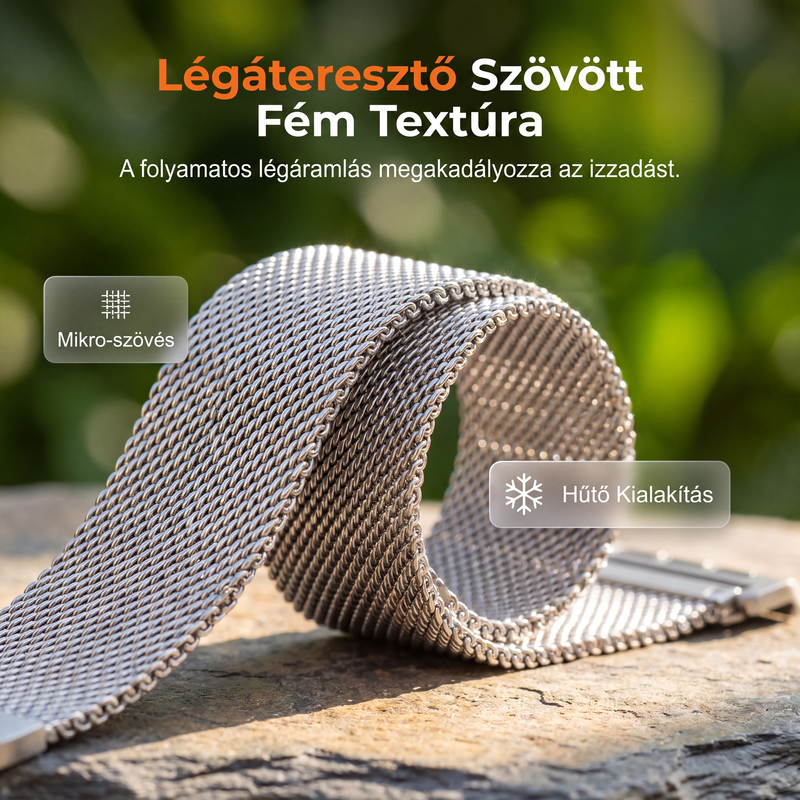 ⌚Pašček za uro iz mrežastega jekla – za Apple Watch-SI