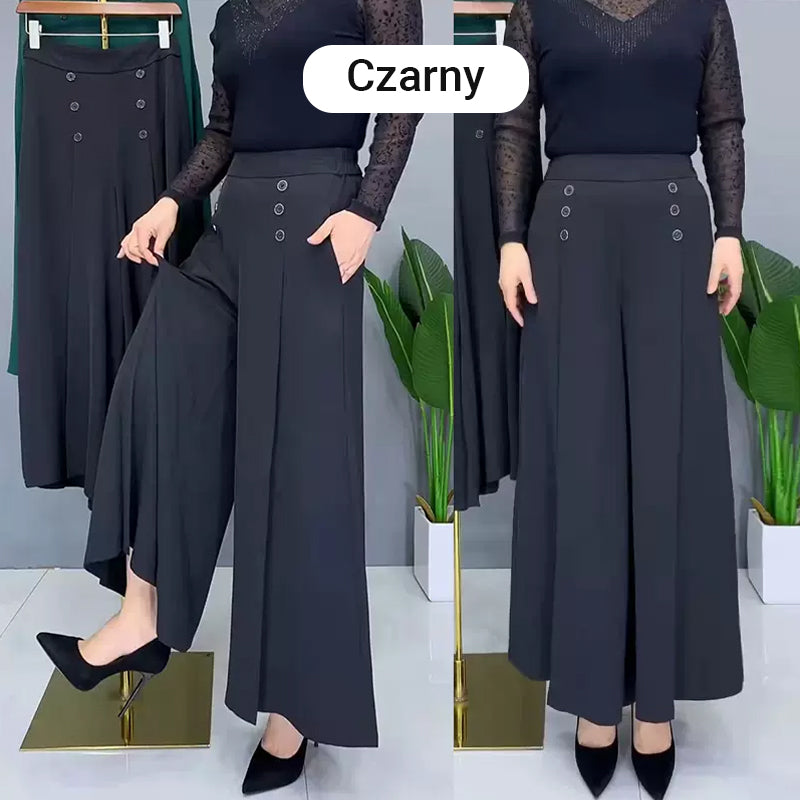 ✨Elegantiškos kelnės su plačiomis klostėmis 