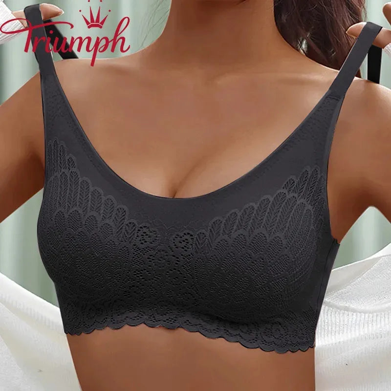 TRIUMPH - 3 KOS 💥 ŠPORTNI TELOVADNIK V SLOGU LATEKS BELO PERILO [M-4XL]