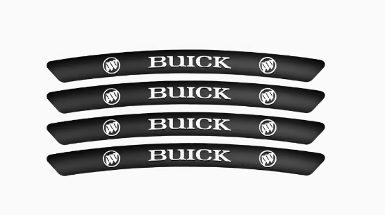 Karštas išpardavimas ✨50% nuolaida ✨3D metalinio ratlankio lipdukas su asmenybe (4 vnt.)-LT