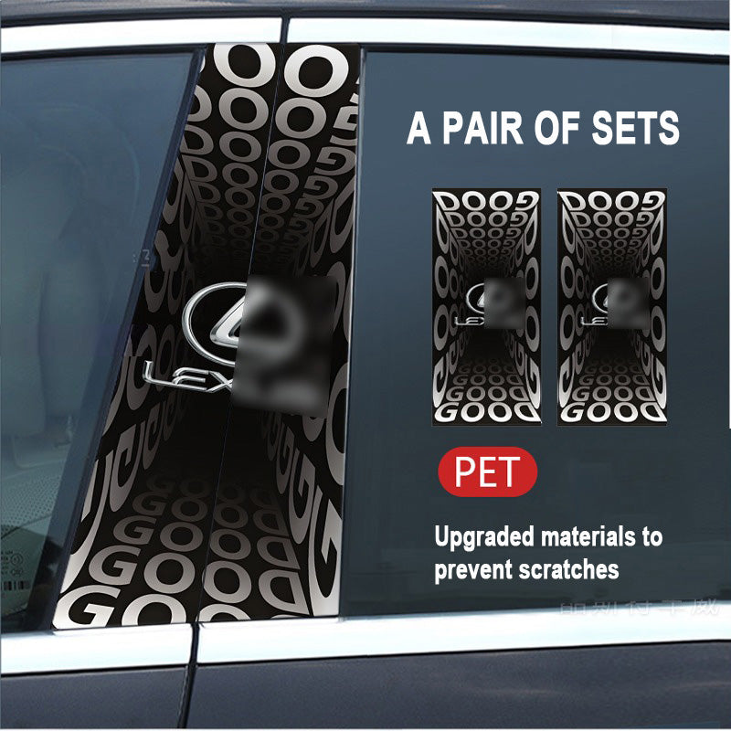 🔥Razprodaja🔥2025 Avtomobilska kreativna HD zaščitna folija za modifikacijo B-stebrička (2 kosa)-SI