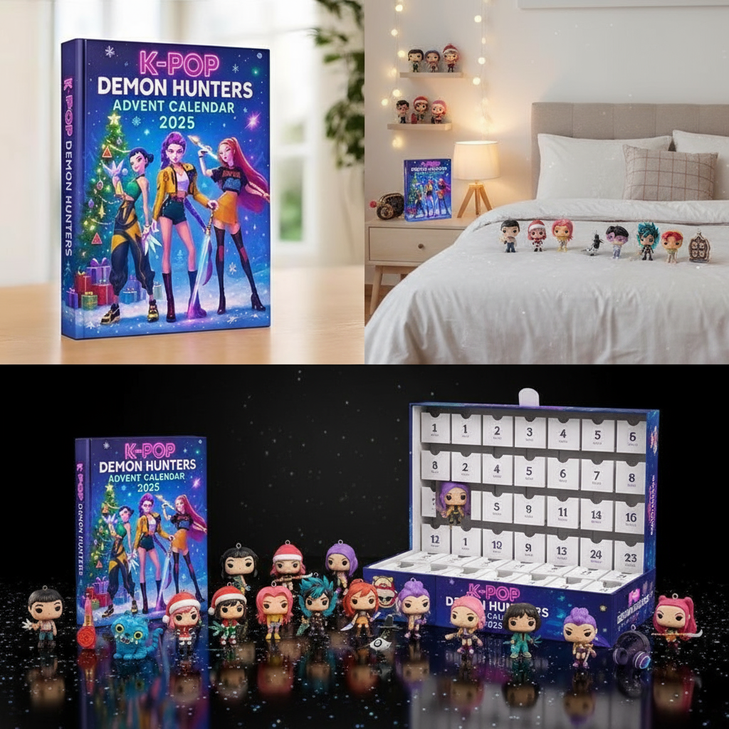 K-pop adventni koledar lovcev na demone-SI