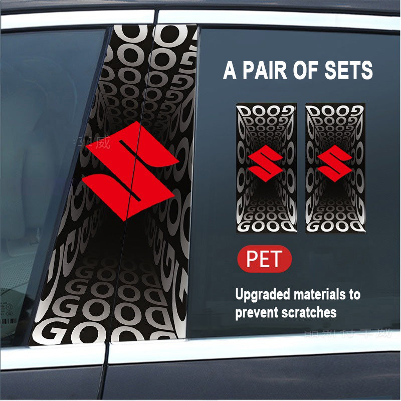 🔥Razprodaja🔥2025 Avtomobilska kreativna HD zaščitna folija za modifikacijo B-stebrička (2 kosa)-SI