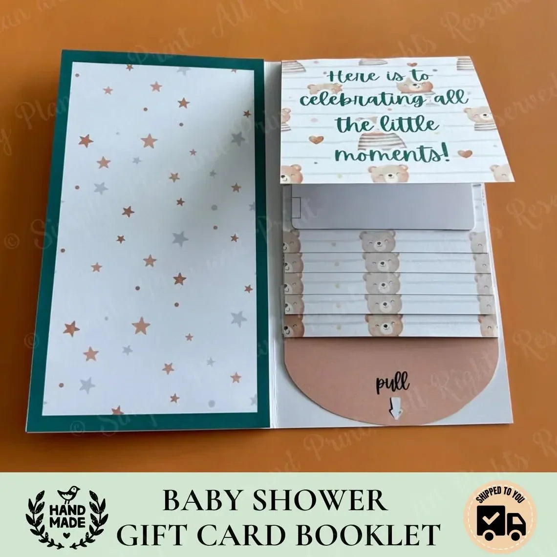 2026 New 🎅💳 Waterfall Christmas Gift Card Booklet ✨