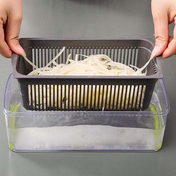 🎊 16-delni komplet 🎊 Večnamenski rezalnik sadja in zelenjave-SI