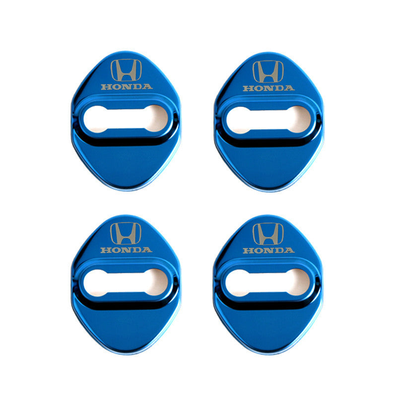 Karštas išpardavimas ✨50% nuolaida ✨Nerūdijančio plieno antikorozinis automobilio durelių spynos apsauginis dangtelis 🔥4 vnt. 🔥-LT