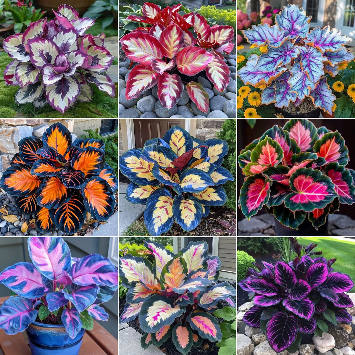 🌿 Barvita semena hoste – kralj sence na vrtu! 🌿-SI