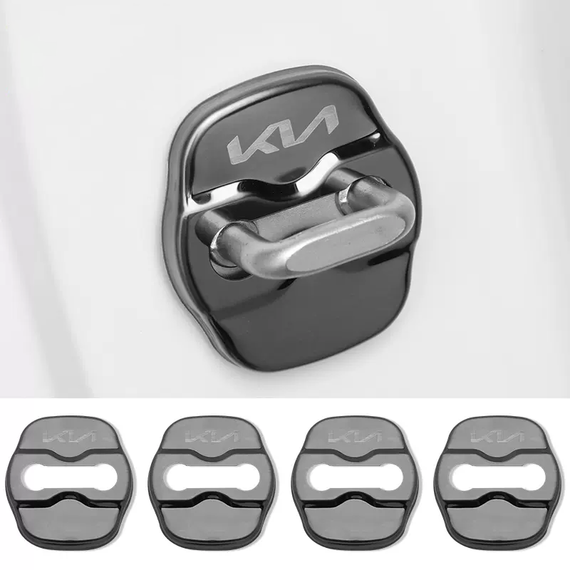 Karštas išpardavimas ✨50% nuolaida ✨Nerūdijančio plieno antikorozinis automobilio durelių spynos apsauginis dangtelis 🔥4 vnt. 🔥-LT