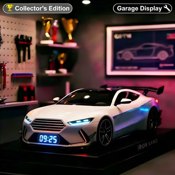 🎁 Budilka hiperavtomobila🏎️ Realističen motor in svetlobni učinki-SI