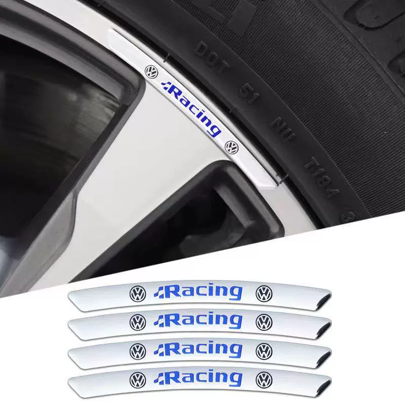 Karštas išpardavimas ✨50% nuolaida ✨3D metalinio ratlankio lipdukas su asmenybe (4 vnt.)-LT