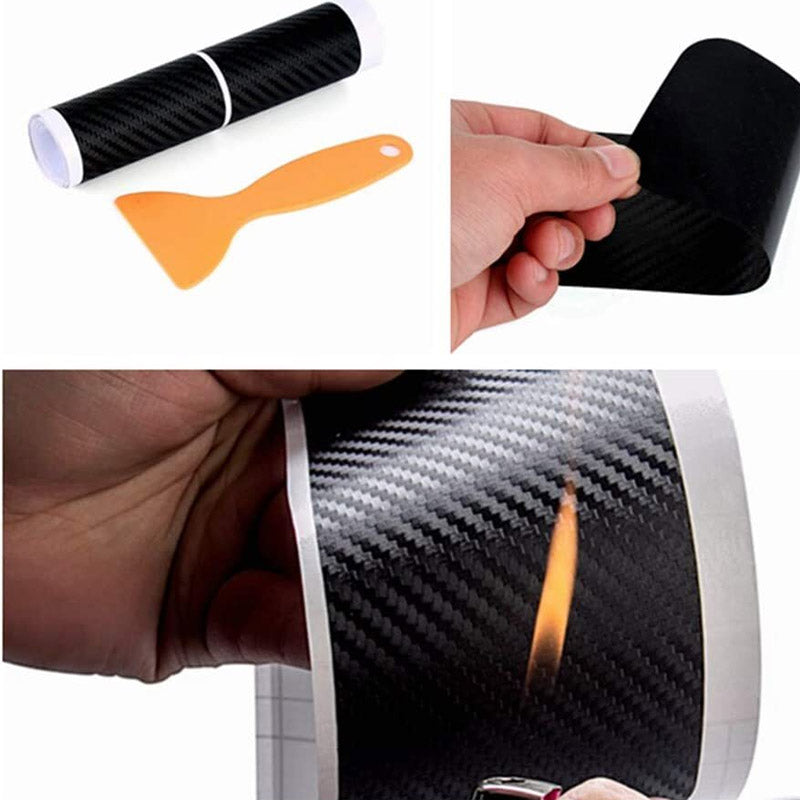 🚗 Anglies pluošto durų dulkių lipdukai-LT