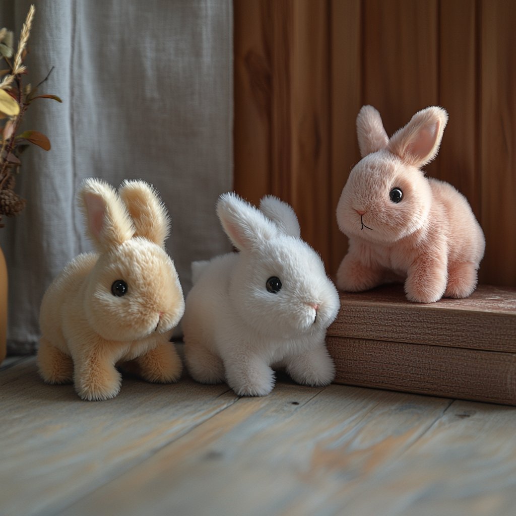🐇Zajček - Moja realistična igrača zajčka-SI