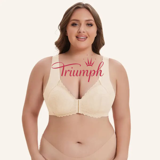 Triumph - (3 kosi) 5D oblikovan spredaj zapenjanje brez žice za podporo-SI