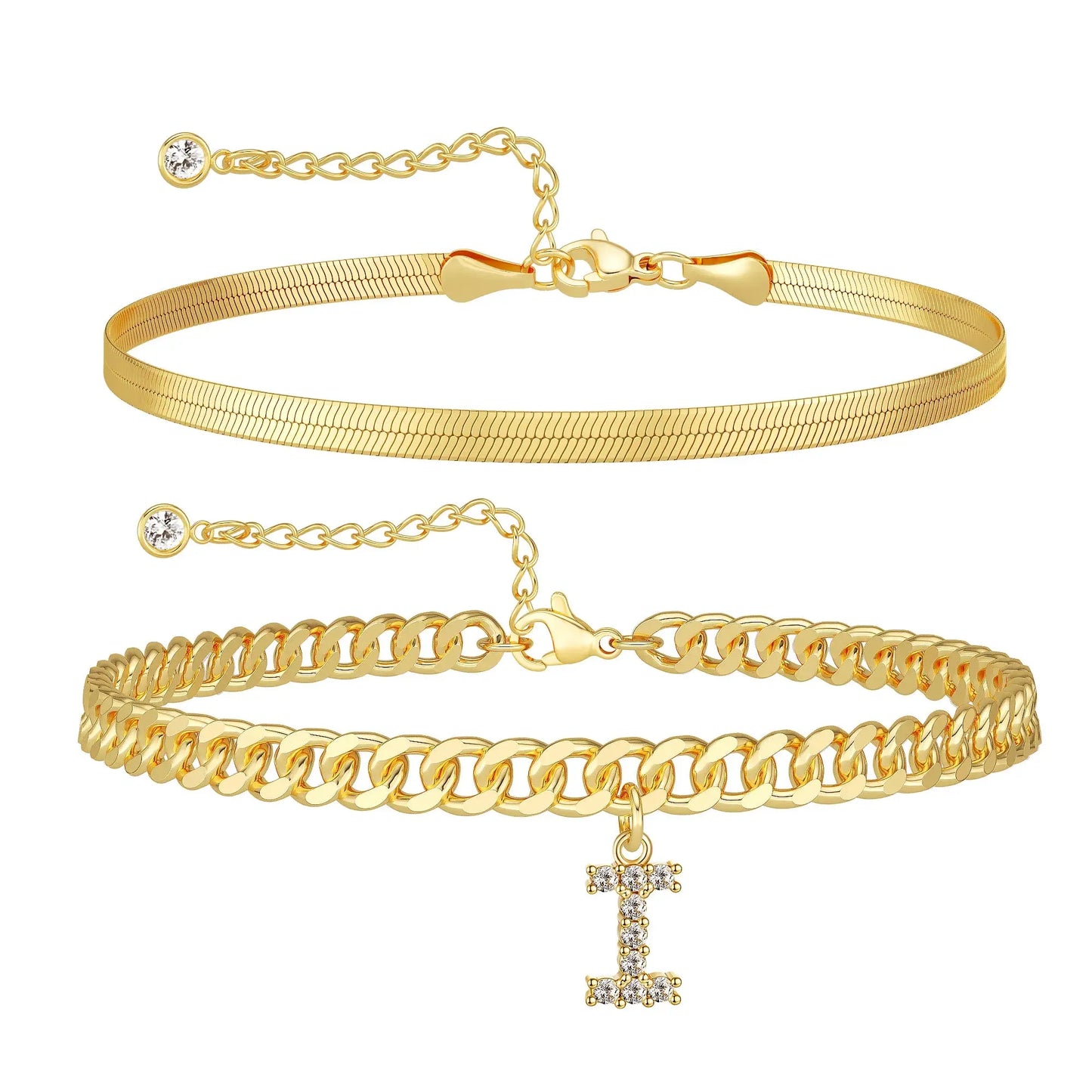 📿✨ Ogrlica s črkami - vodoodporna, hipoalergena, popolno darilo!-SI