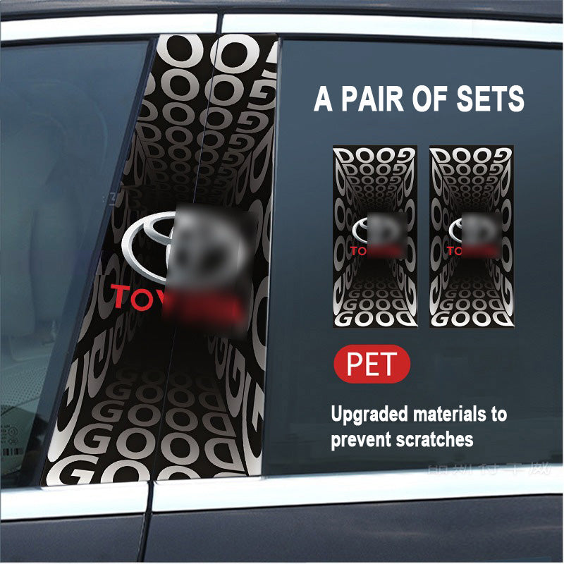 🔥Razprodaja🔥2025 Avtomobilska kreativna HD zaščitna folija za modifikacijo B-stebrička (2 kosa)-SI