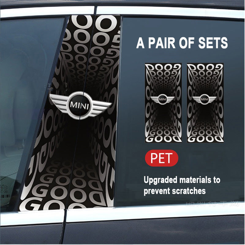 🔥Razprodaja🔥2025 Avtomobilska kreativna HD zaščitna folija za modifikacijo B-stebrička (2 kosa)-SI