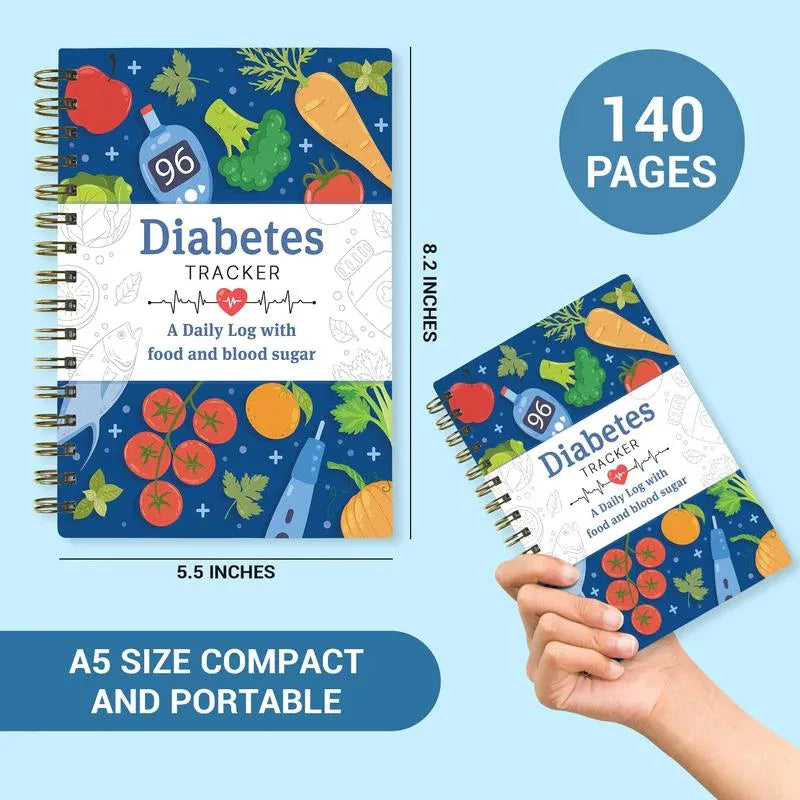 🔥📘✨Posebej za diabetike🔥Sledilnik sladkorne bolezni s seznamom živil-SI