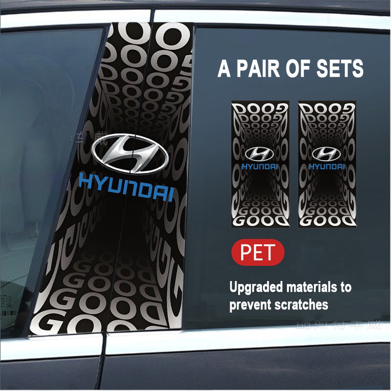 🔥Razprodaja🔥2025 Avtomobilska kreativna HD zaščitna folija za modifikacijo B-stebrička (2 kosa)-SI