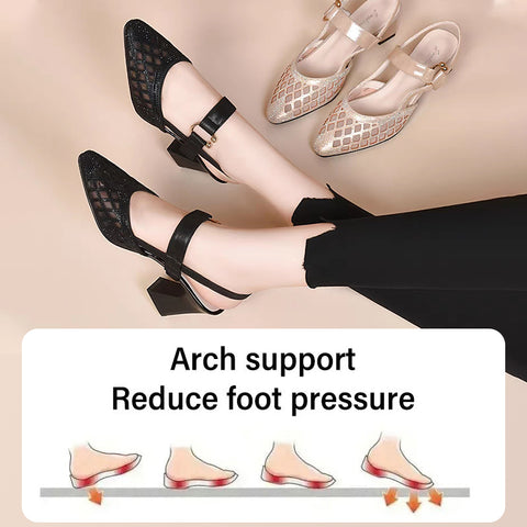 ✨Naredijo vas bolj elegantne in samozavestne💟Vintage sandali z visoko peto-SI