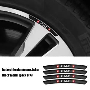 Karštas išpardavimas ✨50% nuolaida ✨3D metalinio ratlankio lipdukas su asmenybe (4 vnt.)-LT