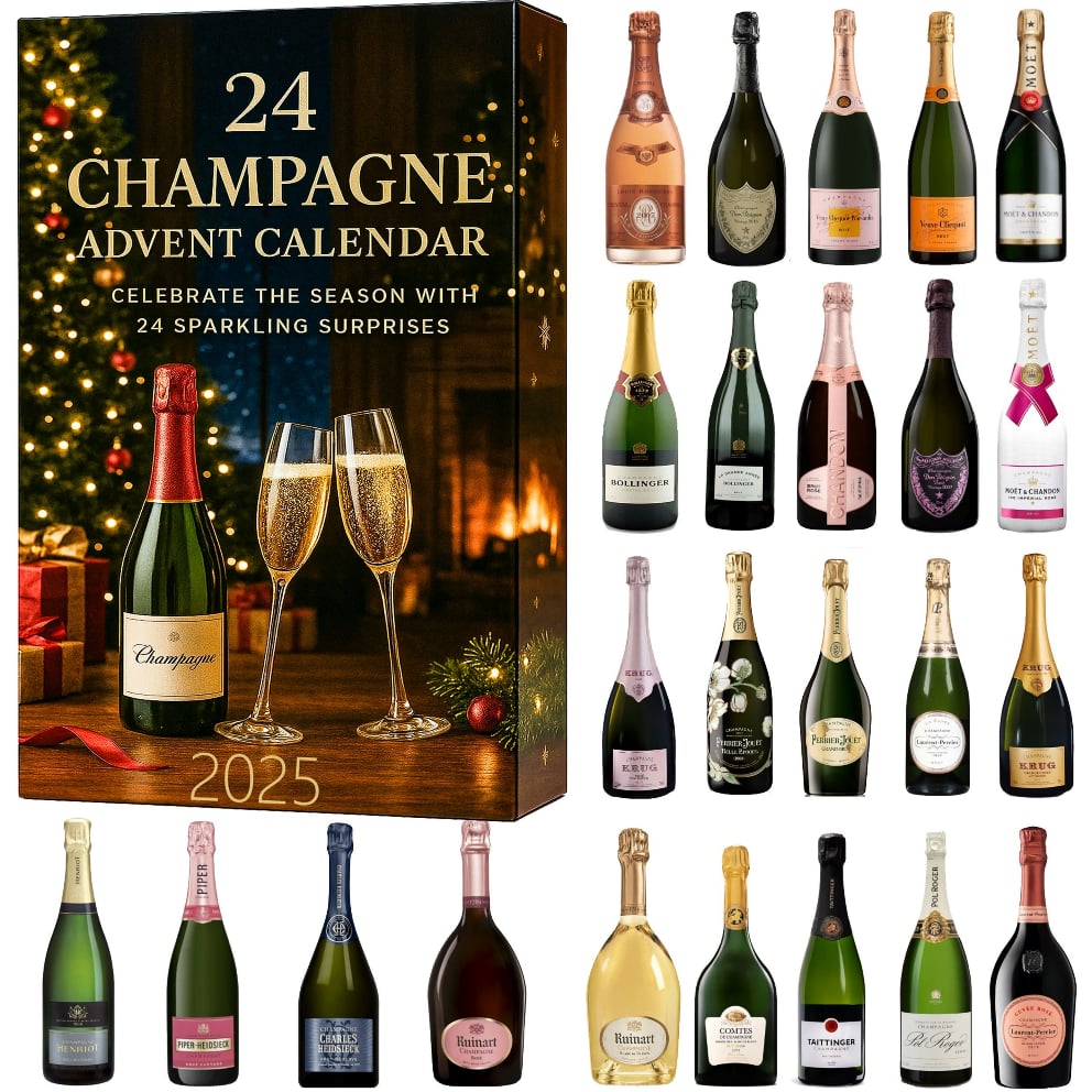 🔥Paskutinė 50 % nuolaidos diena - 🥂Šampano Advento kalendorius 2026🎄-LT