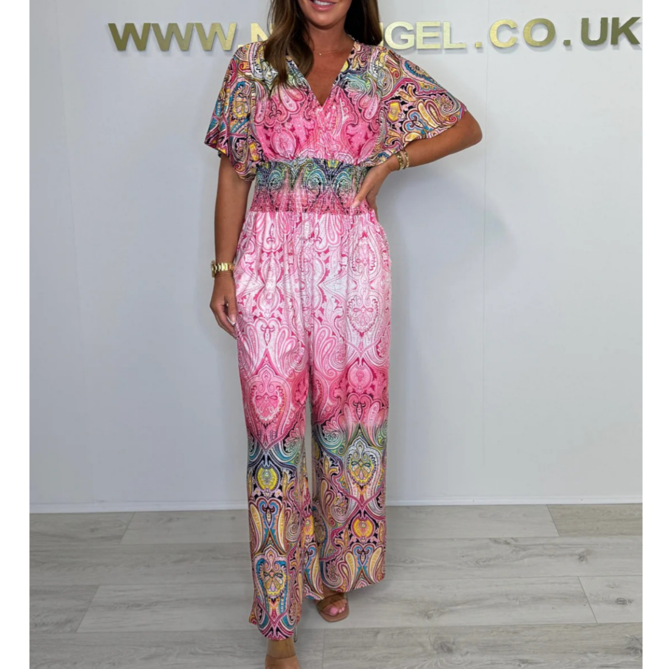 🌷Bohemiško rašto plataus kombinezono-LT