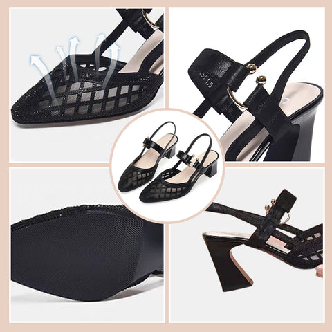 ✨Naredijo vas bolj elegantne in samozavestne💟Vintage sandali z visoko peto-SI