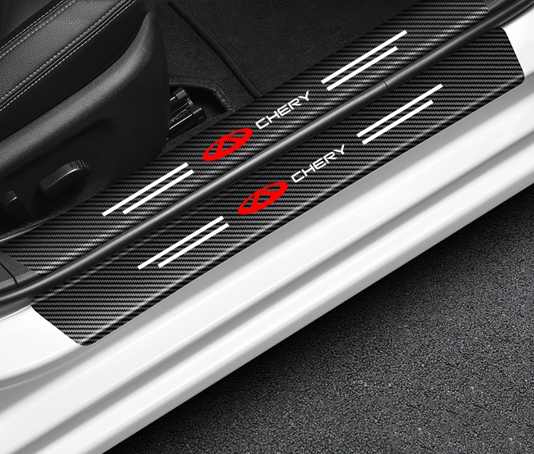 Črni petek ✨50% POPUST ✨Nalepke za pragove avtomobilskih vrat iz karbona ✨9 KOSOV ✨-SI