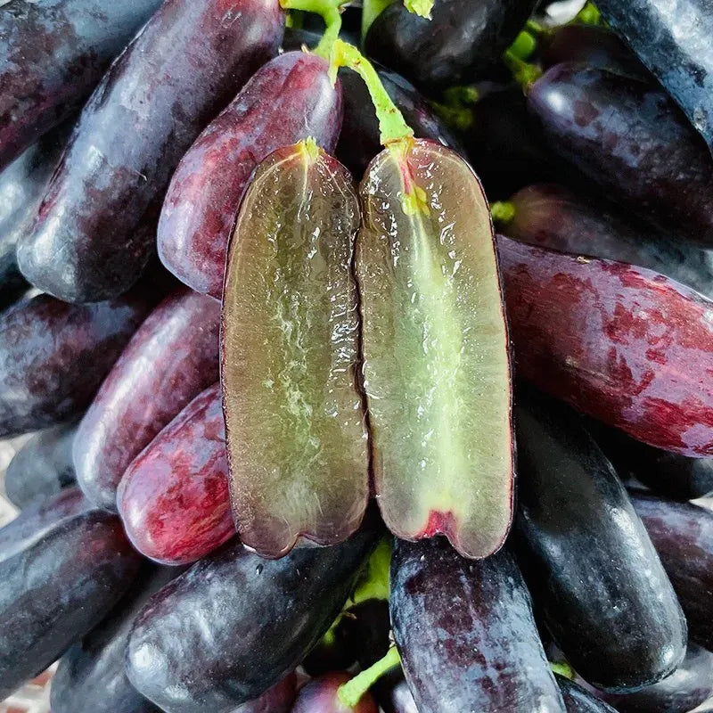🔥 ZADNJI DAN PROMOCIJA 30% POPUSTA 💜 Sladko safirno grozdje (redke prstne sorte grozdja) 🍇-SI