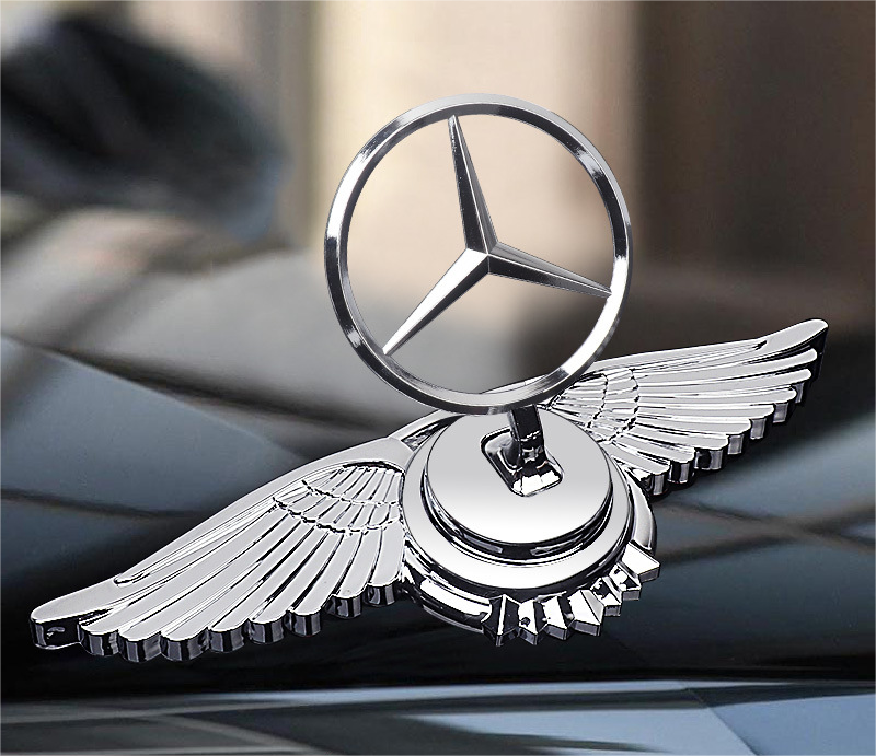 Logotip pokrova motorja za dekoracijo avtomobila-SI