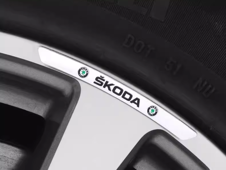 Karštas išpardavimas ✨50% nuolaida ✨3D metalinio ratlankio lipdukas su asmenybe (4 vnt.)-LT