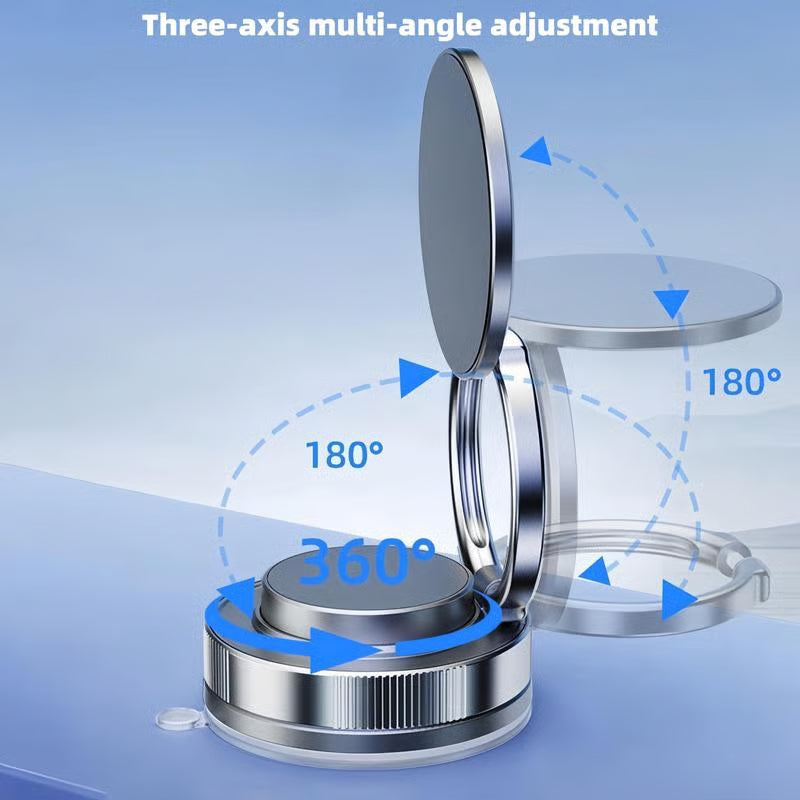 🔥Kupite več, prihranite več🔄360° nastavljivo magnetno vakuumsko držalo za telefon📱🚗-SI